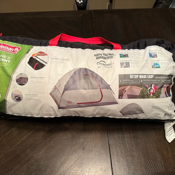 Coleman Highline 4-Person Camping Tent - Picture 1 of 7